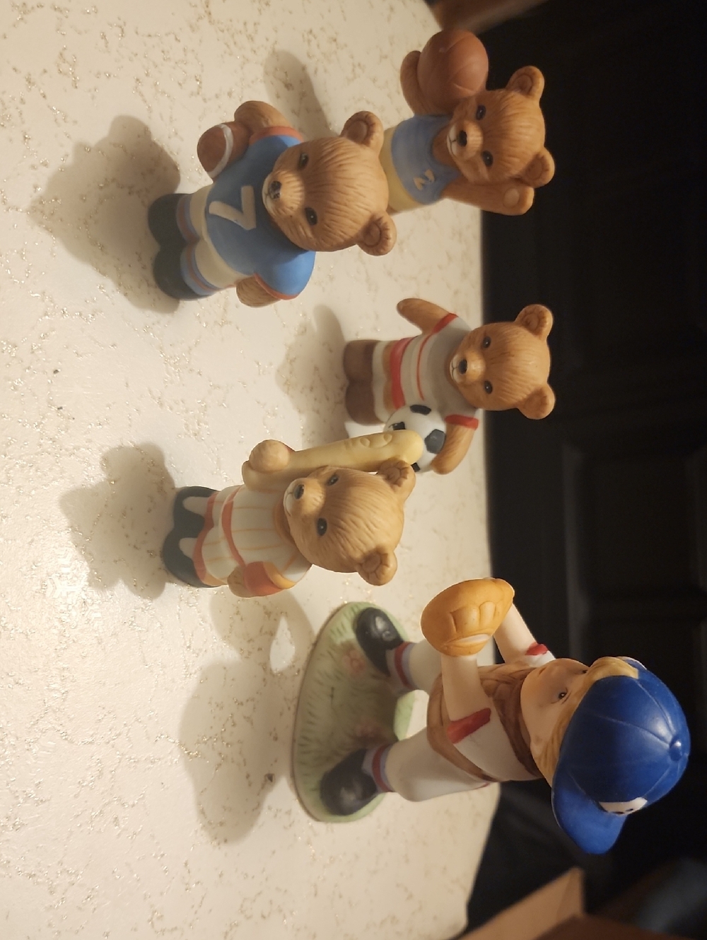 HOMCO -Kids Sports Bear Figurine Set